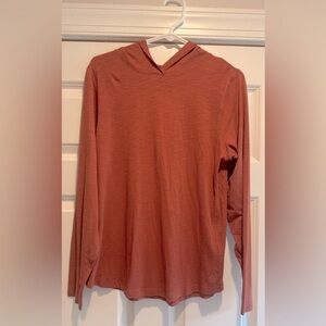 NWT Tasc Recess Lightweight Hoodie: Burnt Orange/Fox Color